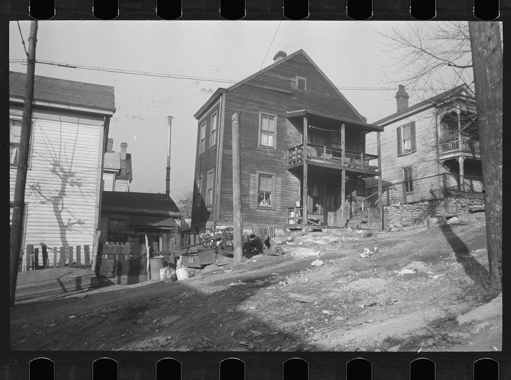 Backyard, Hamilton, Ohio. Sourced from the Library of Congress.