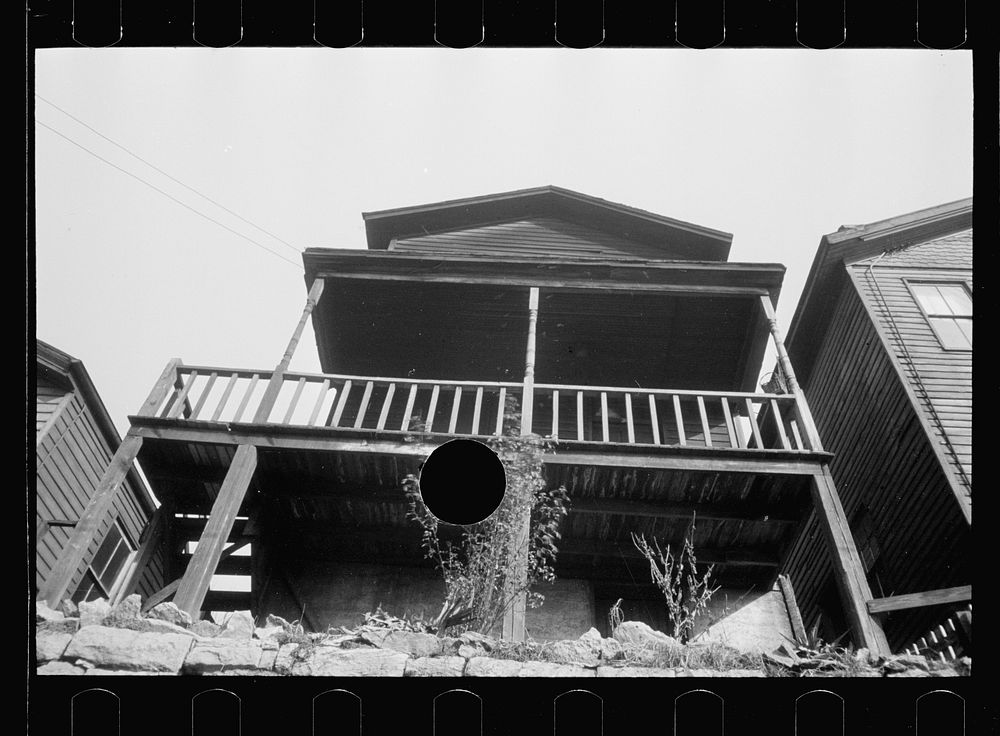 [Untitled photo, possibly related to: Backyard, Hamilton, Ohio]. Sourced from the Library of Congress.