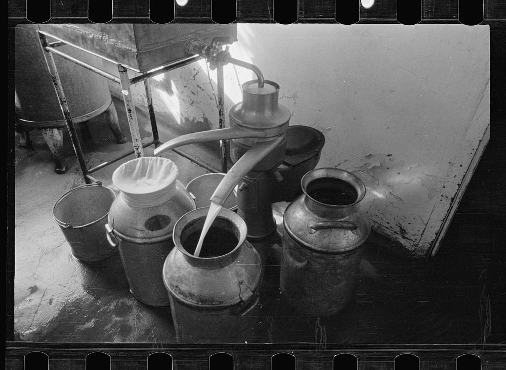 [Untitled photo, possibly related to: Milk separator, Prince George's County, Maryland]. Sourced from the Library of…