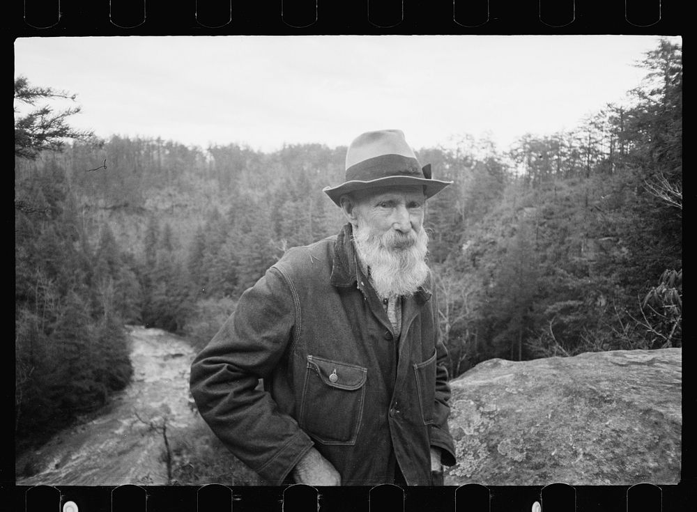 Old inhabitant of the Falls Creek Falls Recreational Demonstration Area, near Pikeville, Tennessee. Sourced from the Library…