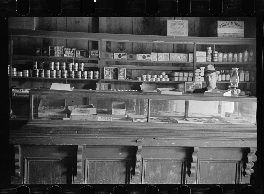 Store, Crabtree Creek Recreational Project, near Raleigh, North Carolina. Sourced from the Library of Congress.