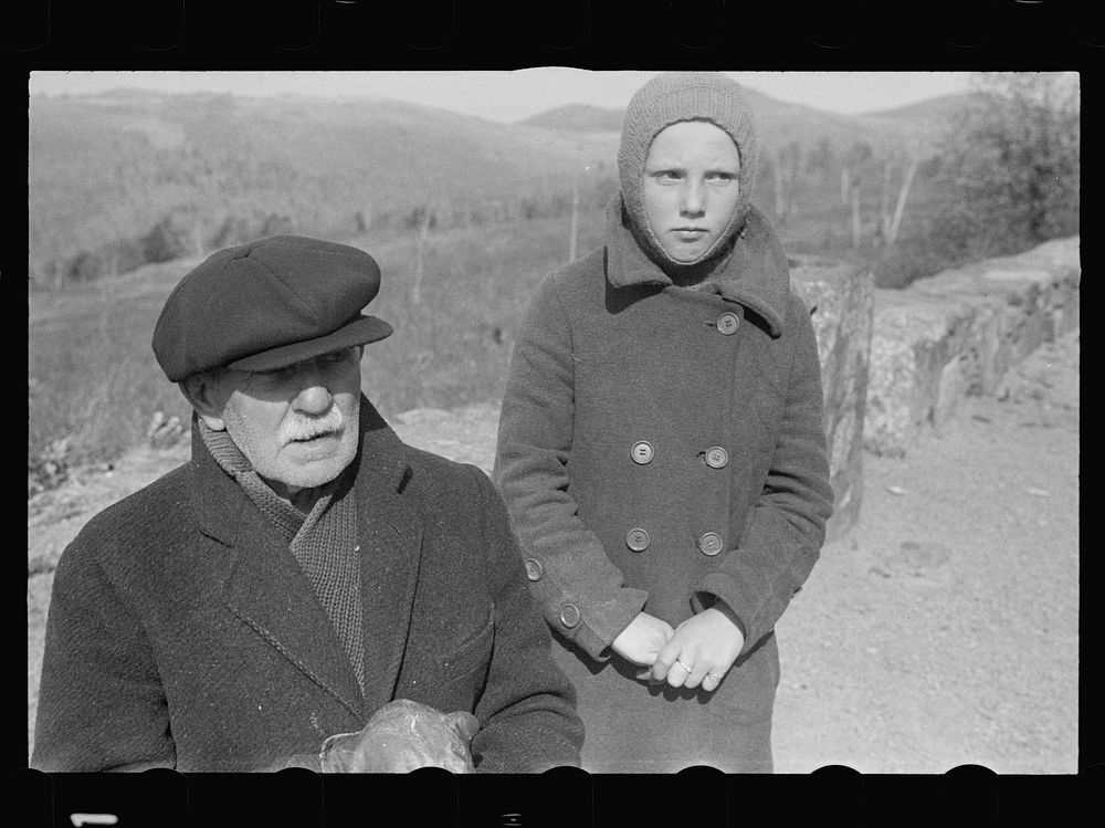 [Untitled photo, possibly related to: Eighty-three year old father with his daughter, Blue Ridge Mountains, Virginia].…
