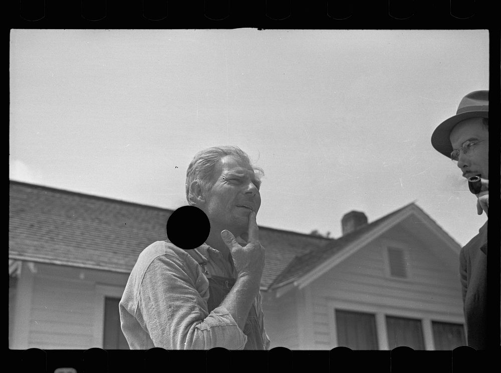 [Untitled photo, possibly related to: Rehabilitation client, Beaufort County, North Carolina]. Sourced from the Library of…