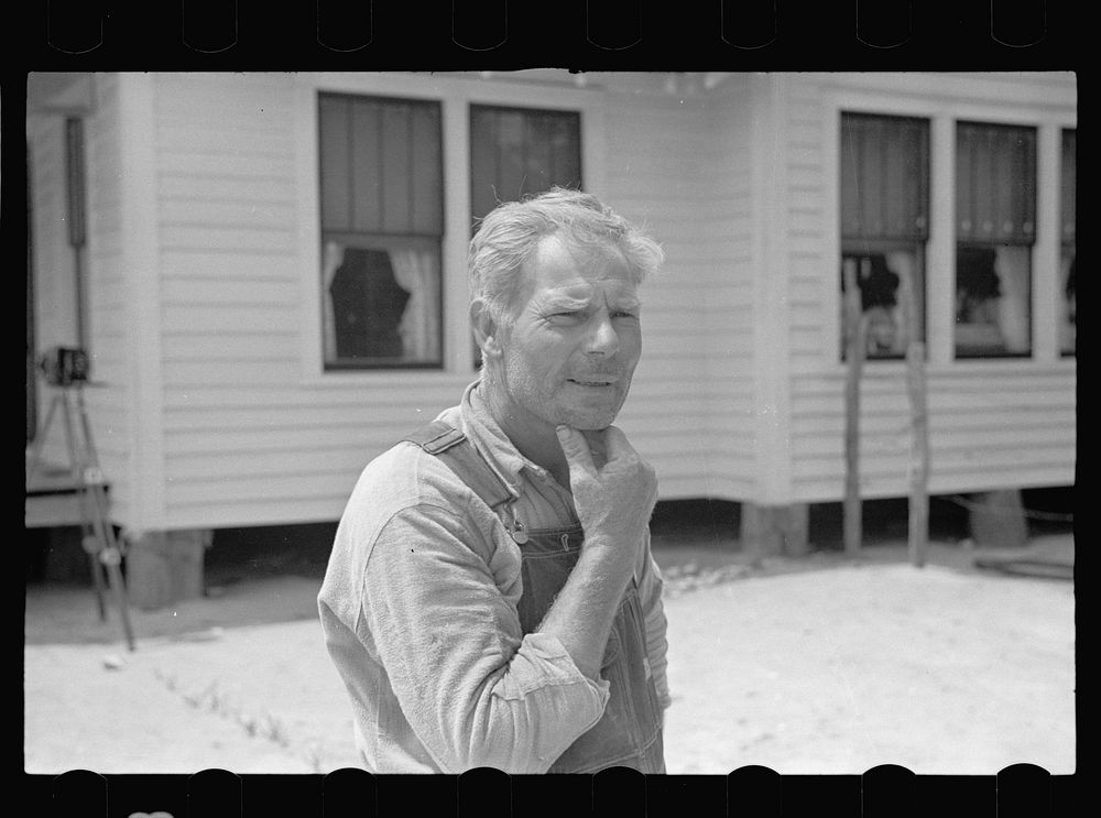 Rehabilitation client, Beaufort County, North Carolina. Sourced from the Library of Congress.