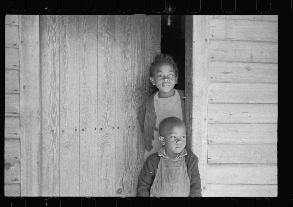 [Untitled photo, possibly related to: Children of Nat Williamson, Guilford County, North Carolina]. Sourced from the Library…