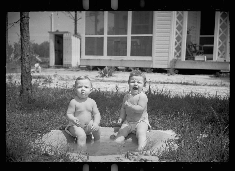 [Untitled photo, possibly related to: Homesteaders children. Penderlea Homesteads, North Carolina]. Sourced from the Library…