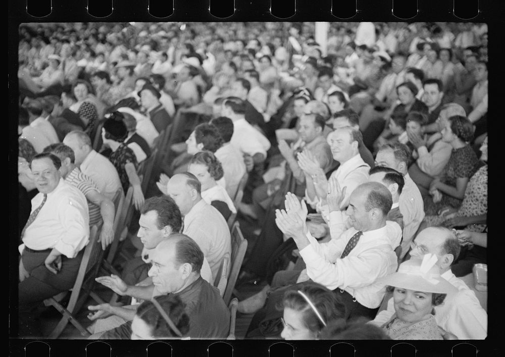 [Untitled photo, possibly related to: Opening of garment factory, Hightstown, N.J.]. Sourced from the Library of Congress.