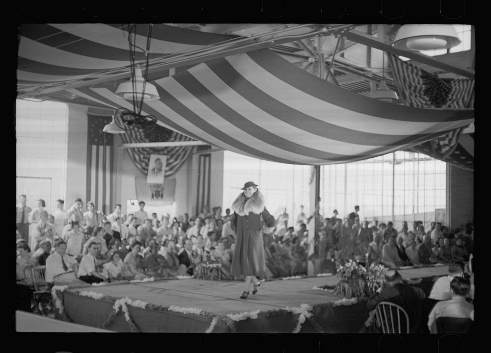 [Untitled photo, possibly related to: Style show of the opening of garment factory, Hightstown, New Jersey]. Sourced from…