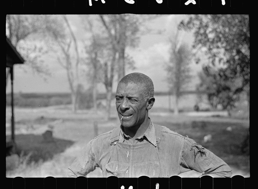  tenant farmer, rehabilitation client. Jefferson County, Kansas. Sourced from the Library of Congress.