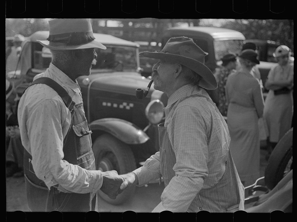 Farmers at the auction. Oskaloosa, Free Photo rawpixel