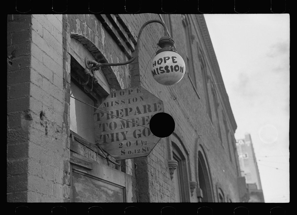 [Untitled photo, possibly related to: Mission, Omaha, Nebraska]. Sourced from the Library of Congress.