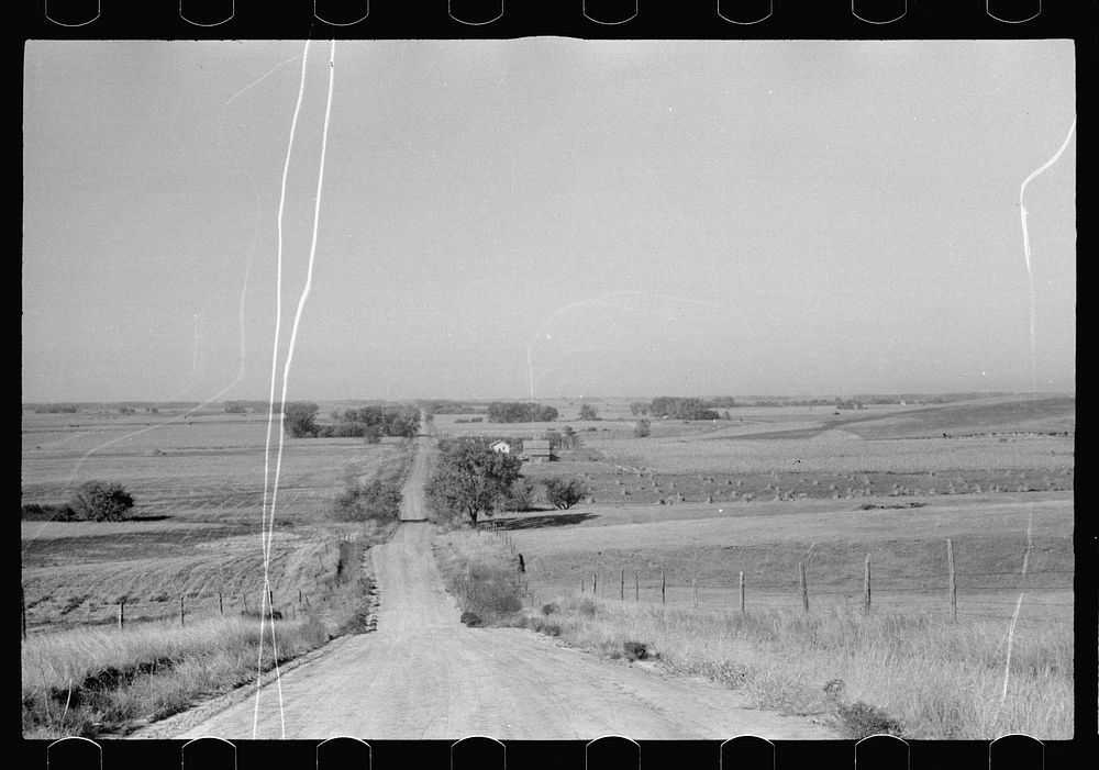 [Untitled photo, possibly related to: Cattle gate, Dawson County, Nebraska]. Sourced from the Library of Congress.