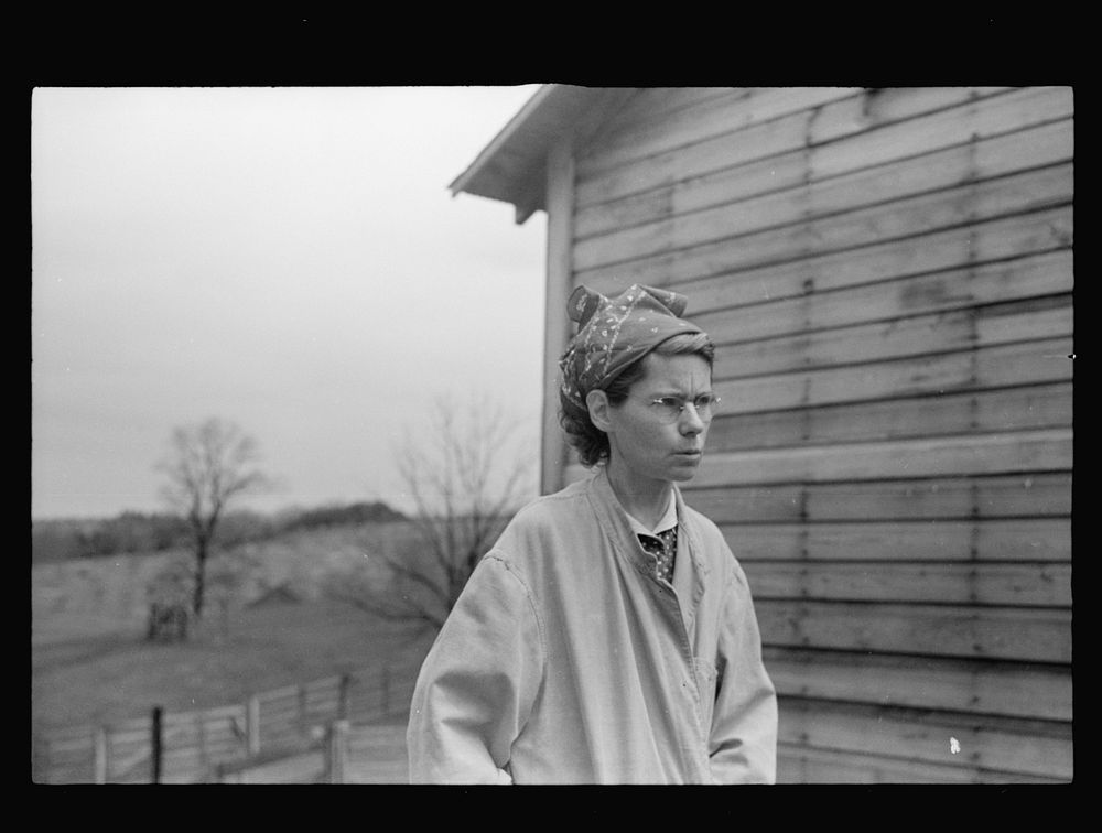 West Virginia farm wife. Sourced from the Library of Congress.