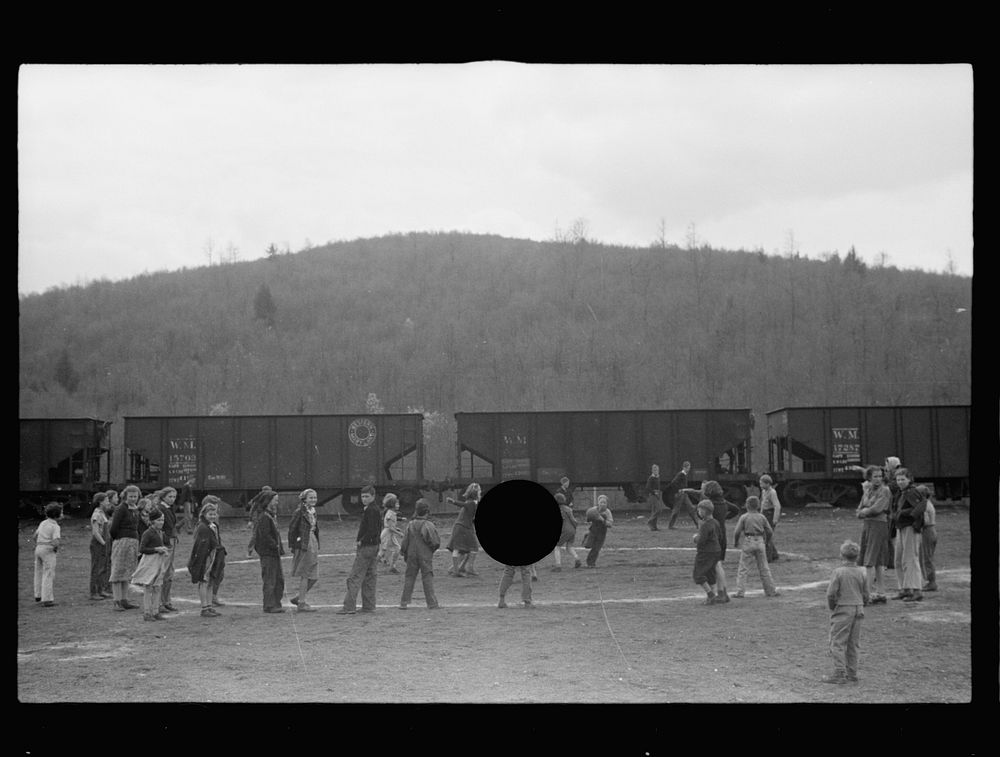 [Untitled photo, possibly related to: Playground, Kempton, West Virginia]. Sourced from the Library of Congress.