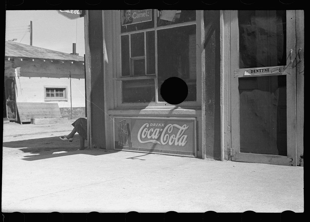 [Untitled photo, possibly related to: Building on main street, Halifax, North Carolina]. Sourced from the Library of…