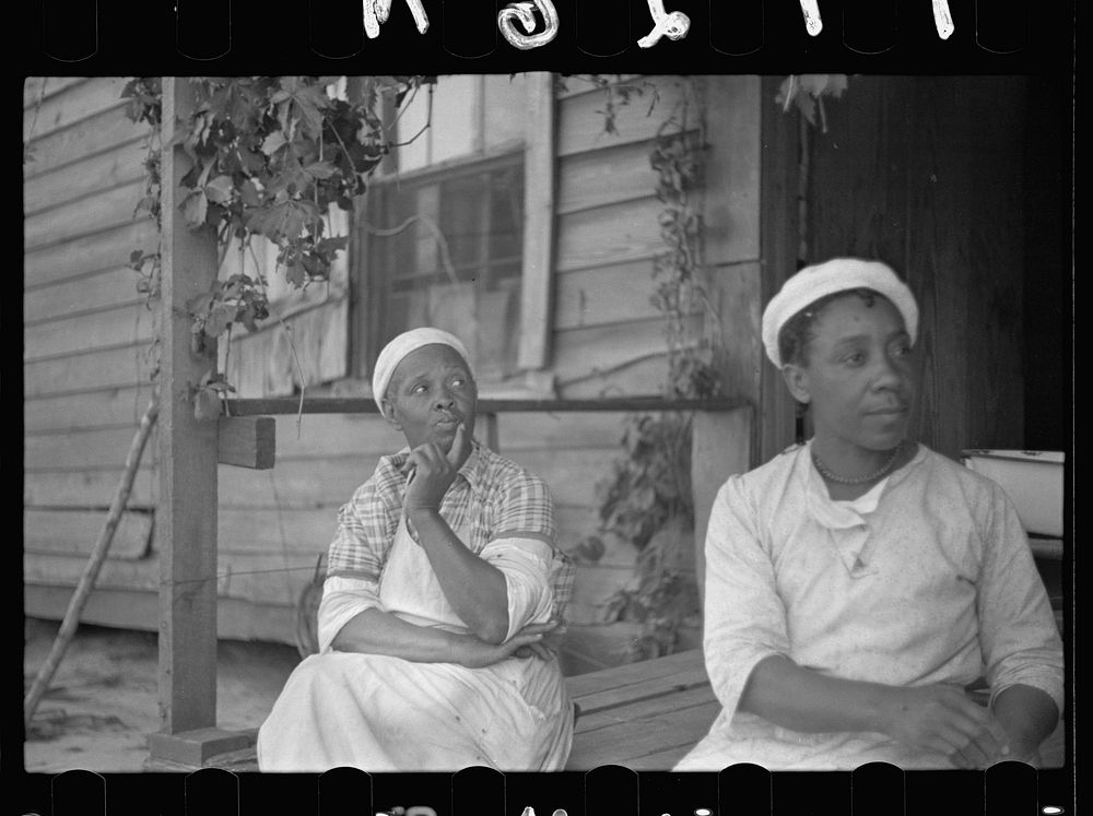 Farm women, Halifax County, North Carolina. Sourced from the Library of Congress.