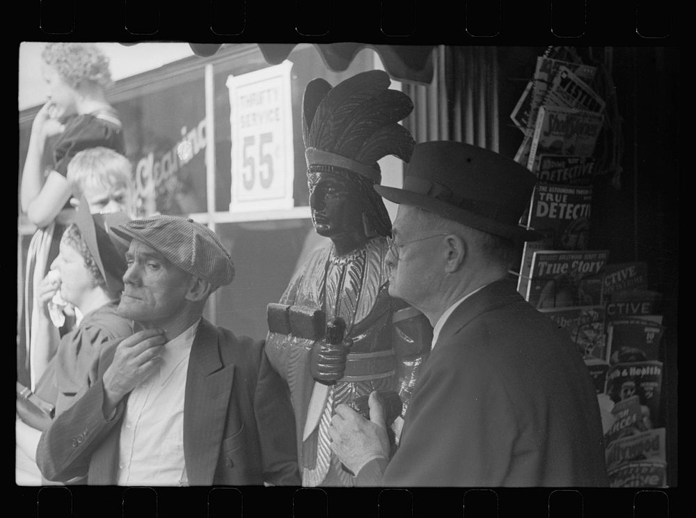 [Untitled photo, possibly related to: Spectators at sesquicentennial parade, Cincinnati, Ohio]. Sourced from the Library of…