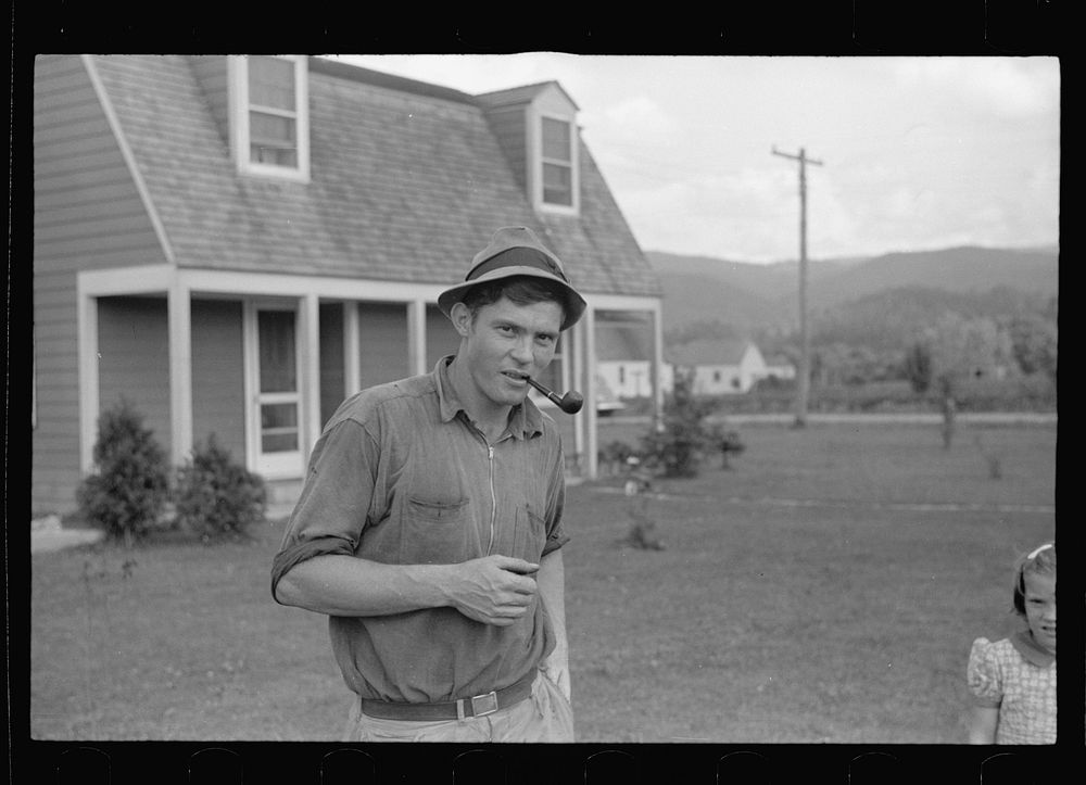 Homesteader, Tygart Valley, West Virginia. Sourced from the Library of Congress.