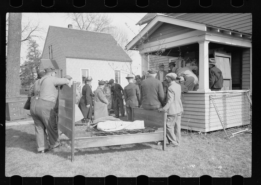 Auction household goods, Grundy Center, Free Photo rawpixel