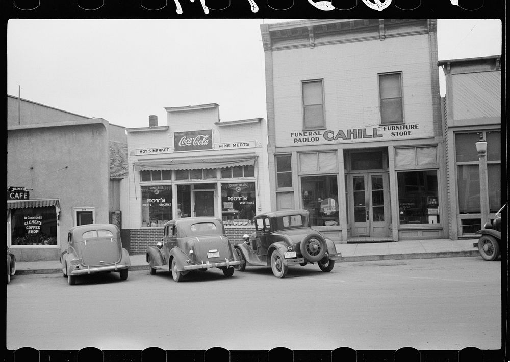 Main street, Sisseton, South Dakota. Sourced from the Library of Congress.