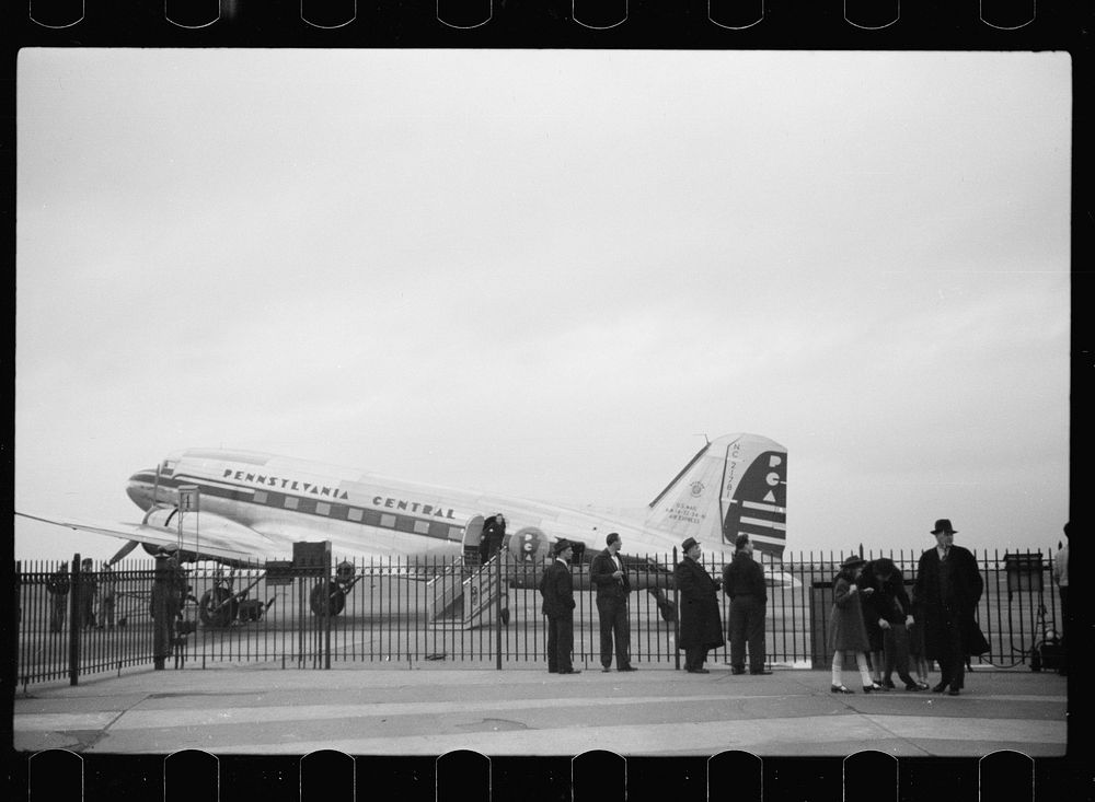 [Untitled photo, possibly related to: Airport, Pittsburgh, Pennsylvania]. Sourced from the Library of Congress.