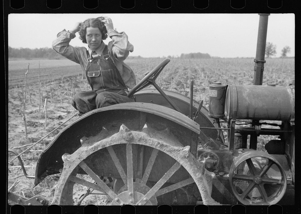 [Untitled photo, possibly related to: FSA (Farm Security Administration) rehabilitation borrower with calf, Grant County…
