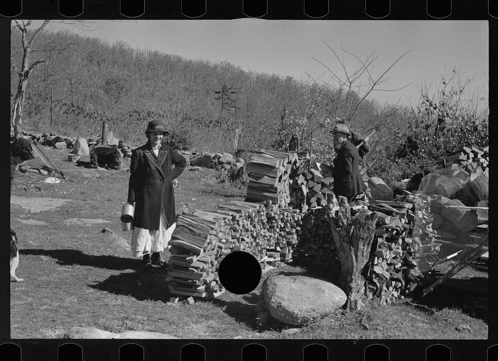 [Untitled photo, possibly related to: Dicee Corbin, Shenandoah National Park, Virginia]. Sourced from the Library of…