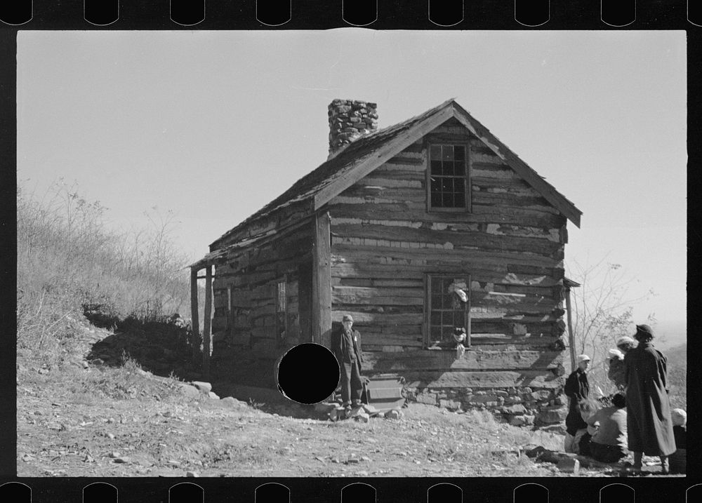 [Untitled photo, possibly related to: Dicee Corbin, Shenandoah National Park, Virginia]. Sourced from the Library of…