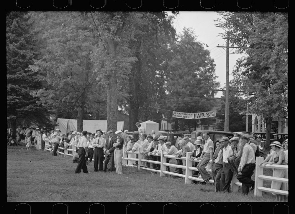 [Untitled photo, possibly related to: Bandstand, Craftsbury, Vermont]. Sourced from the Library of Congress.