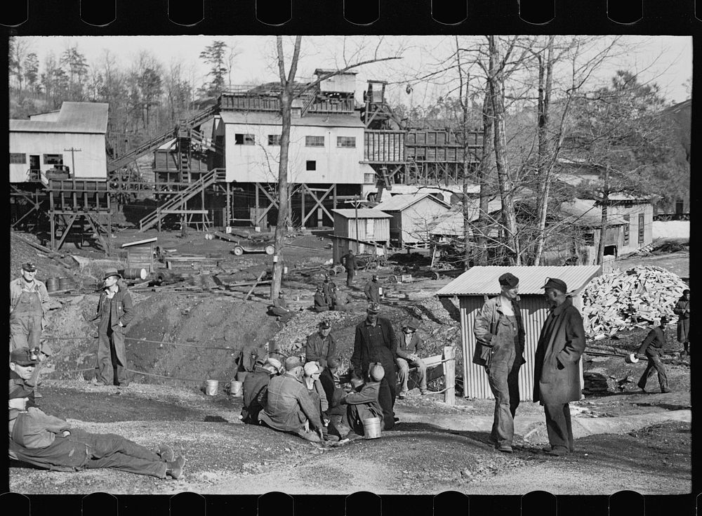 [Untitled photo, possibly related to: Alabama coal miner, Bankhead Mines, Walker County, Alabama]. Sourced from the Library…