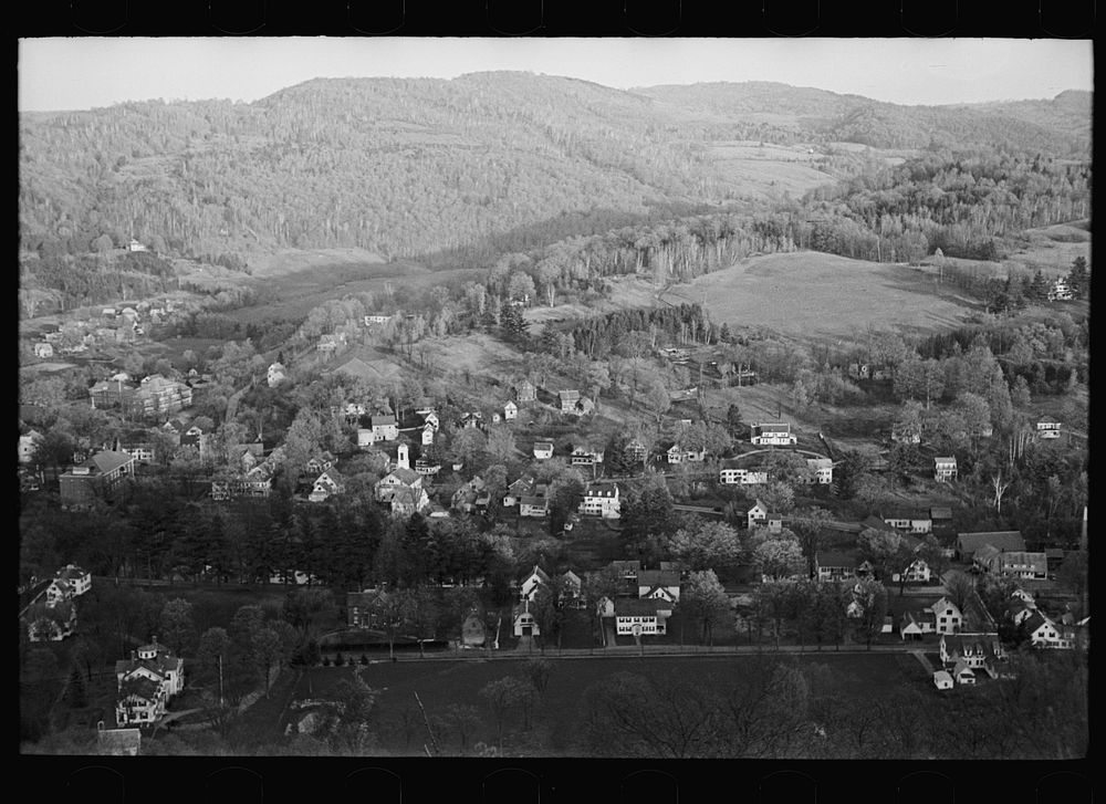 Woodstock, Vermont. Sourced from the Library of Congress.