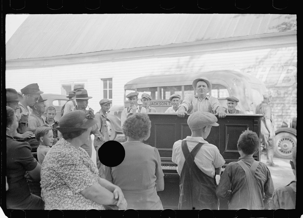 [Untitled photo, possibly related to: Auction sales in Greene County are frequent because as farm conditions became worse…