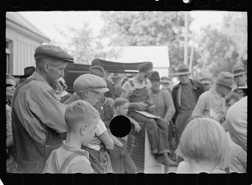 [Untitled photo, possibly related to: Auction sales in Greene County are frequent because as farm conditions became worse…