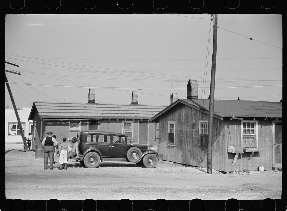 [Untitled photo, possibly related to: Homes of oyster packinghouse workers, Shellpile, New Jersey]. Sourced from the Library…