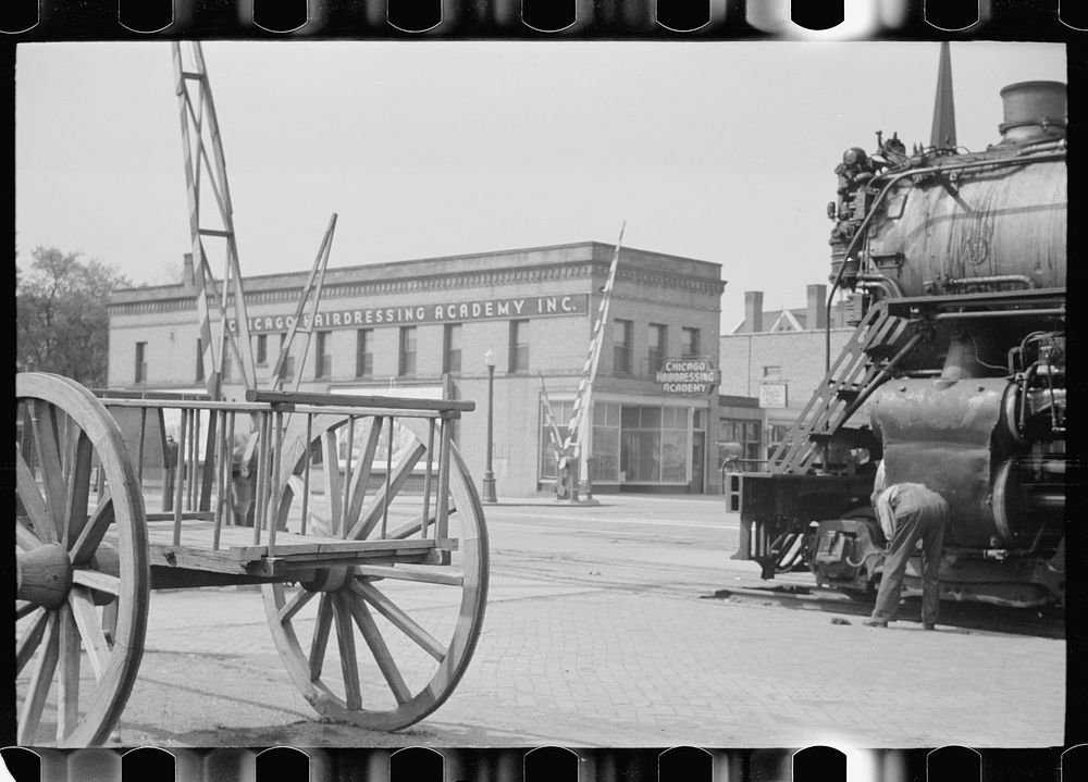 [Untitled photo, possibly related to: Locomotive engineer, Fargo, North Dakota]. Sourced from the Library of Congress.