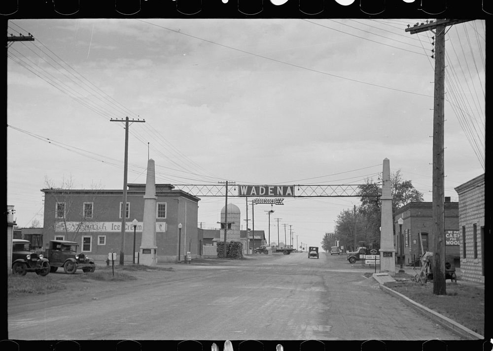 Highway U.S. No. 10 near Wadena, Minnesota. Sourced from the Library of Congress.