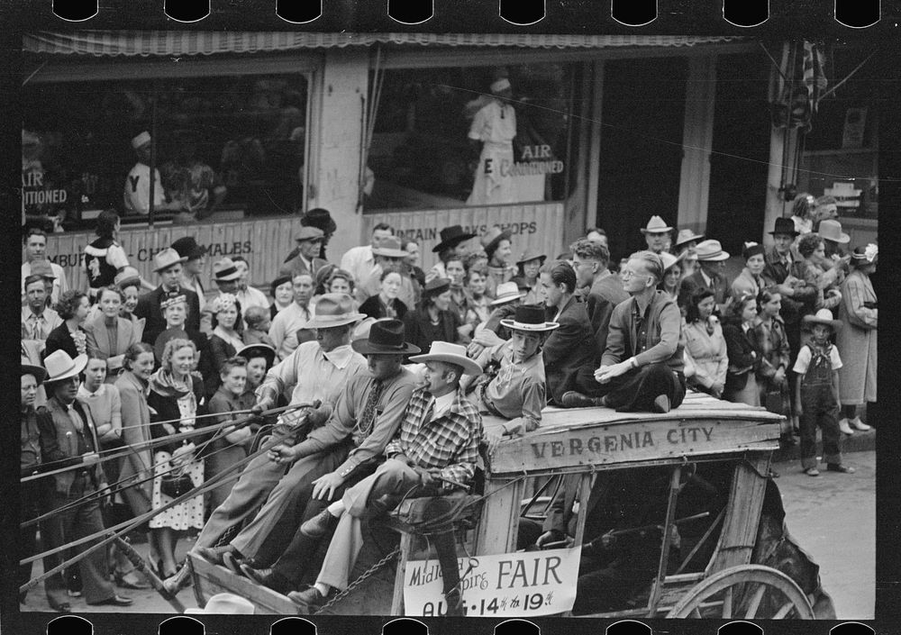 [Untitled photo, possibly related to: Go Western parade, Billings, Montana]. Sourced from the Library of Congress.
