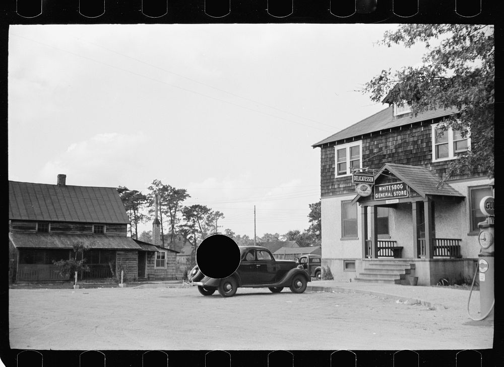 [Untitled photo, possibly related to: Company store for cranberry pickers at White's Bog, Burlington County, New Jersey].…