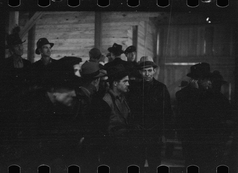 [Untitled photo, possibly related to: Family at annual meeting of cooperative, Southeast Missouri Farms]. Sourced from the…