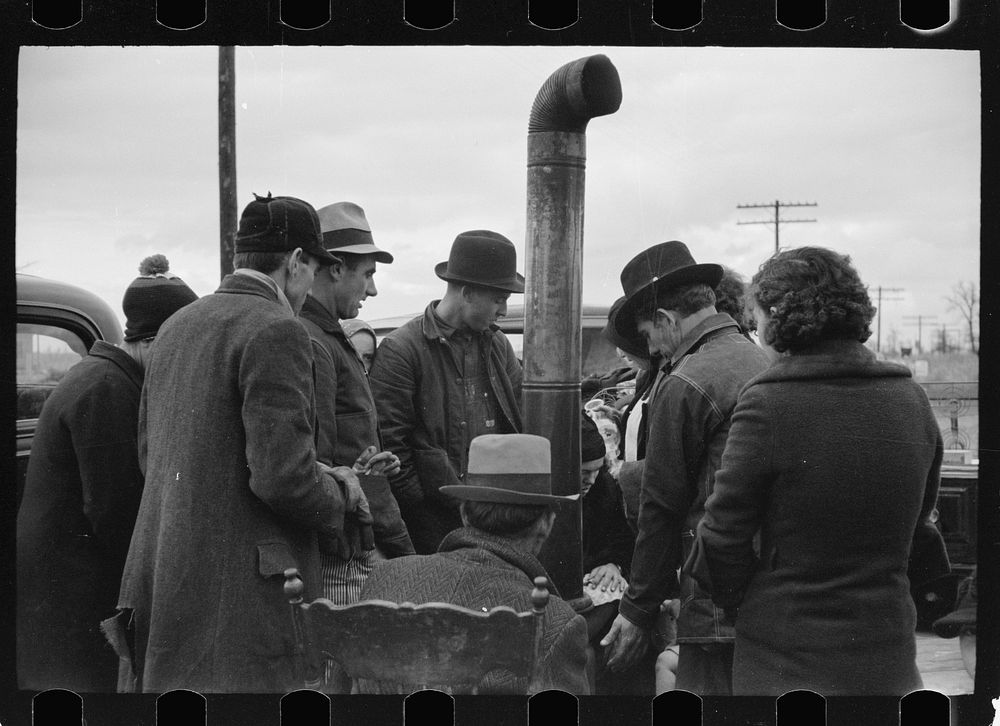 [Untitled photo, possibly related to: Evicted sharecroppers on Highway 60, New Madrid County, Missouri]. Sourced from the…