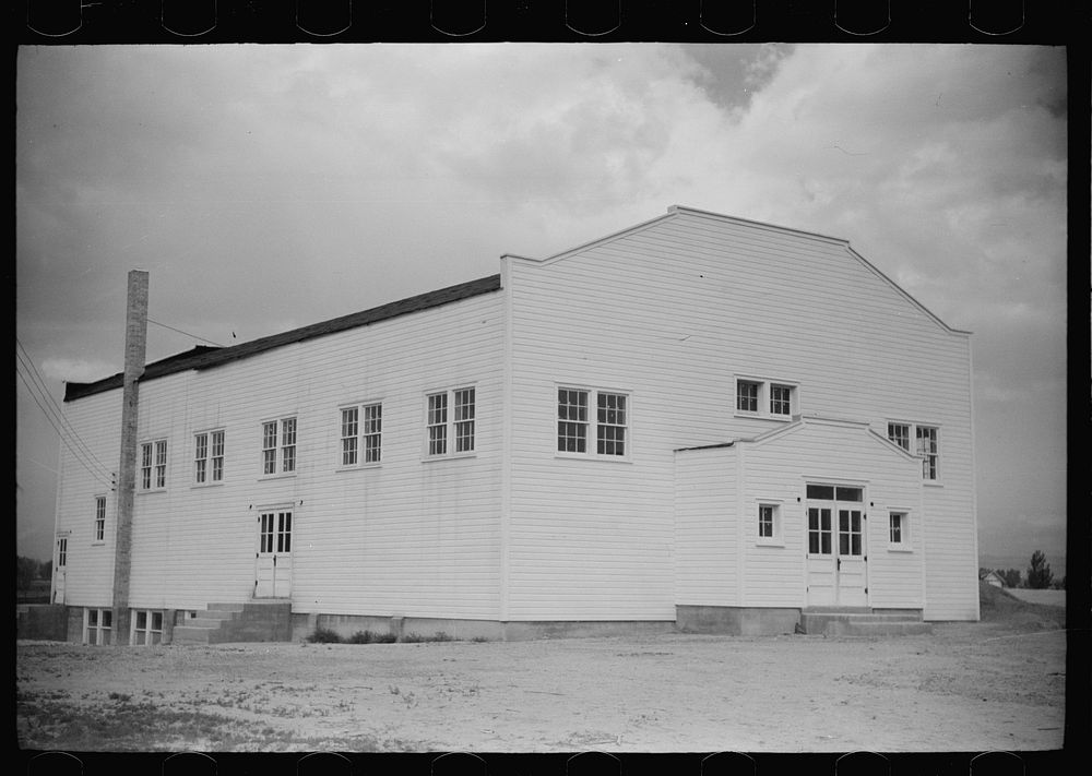Community building, Western Slope Farms, Free Photo rawpixel