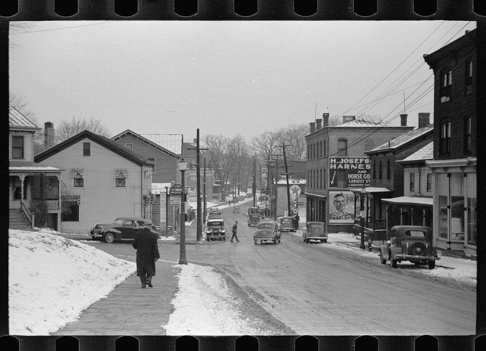Main street, Middletown, New York. Sourced from the Library of Congress.