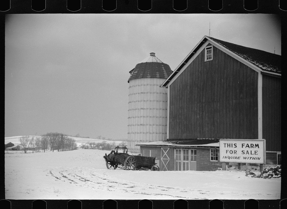 Farm, Orange County, New York. Sourced from the Library of Congress.