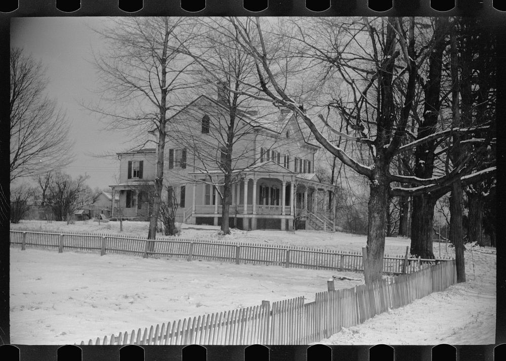 Farmhouse, Orange County, New York. Free Photo rawpixel