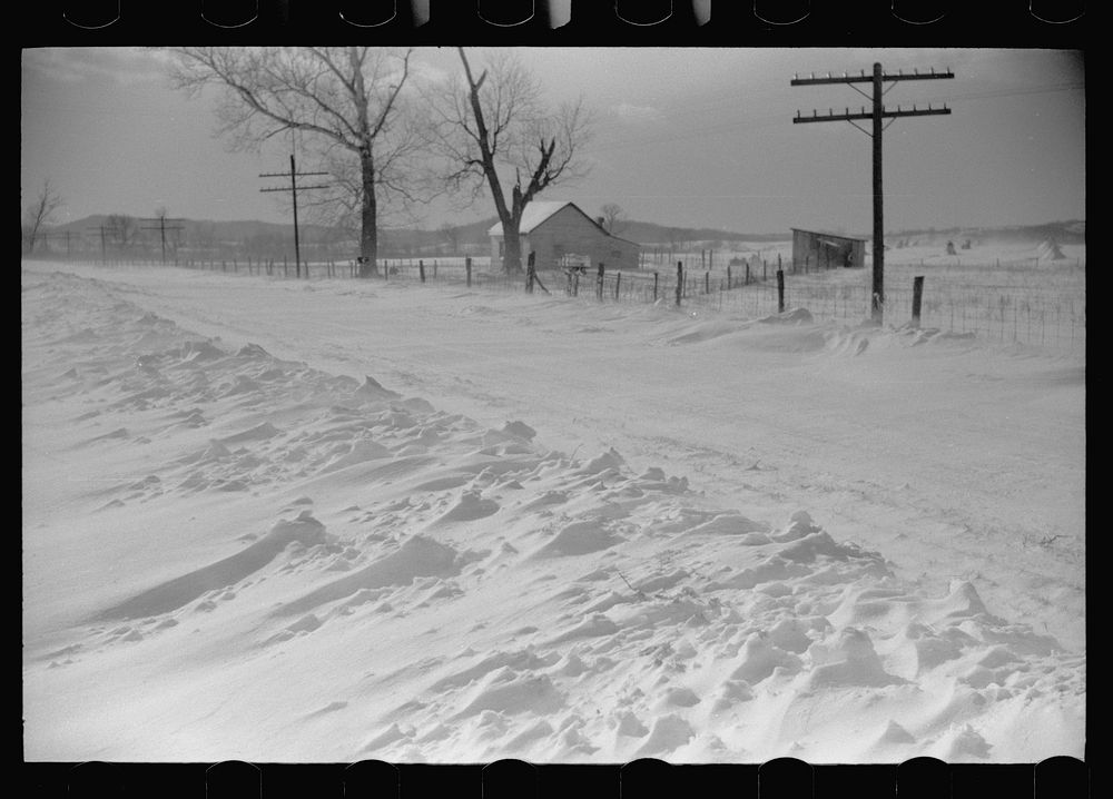 Highway U.S. 50, Ross County, Ohio. Sourced from the Library of Congress.