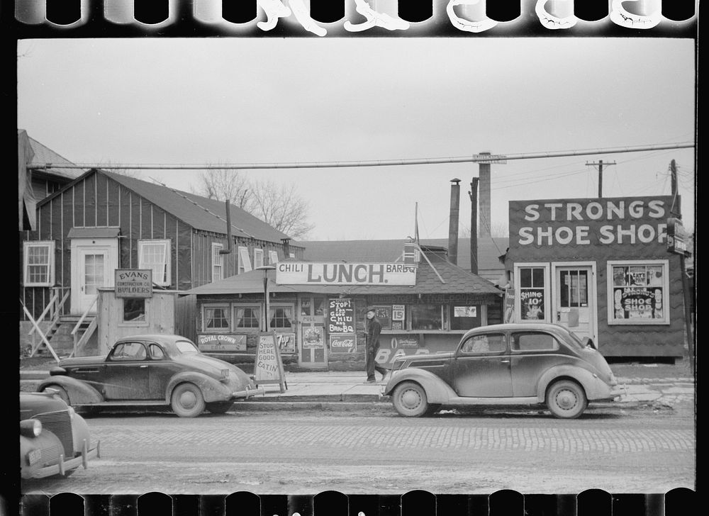 Side street, Salem, Illinois. Sourced Free Photo rawpixel