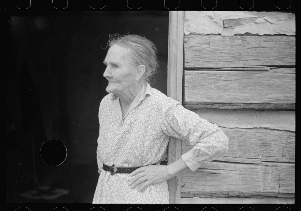[Untitled photo, possibly related to: Wife of a prospective client, Brown County, Indiana. Husband and wife will be…
