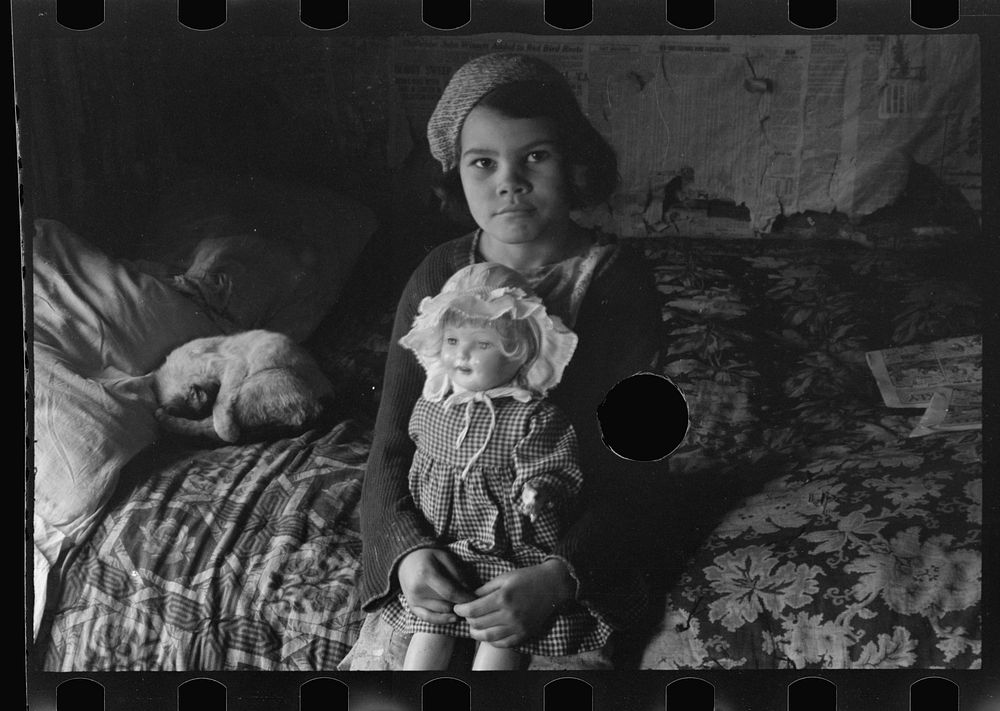 [Untitled photo, possibly related to: Child of rehabilitation client, Jackson County, Ohio]. Sourced from the Library of…