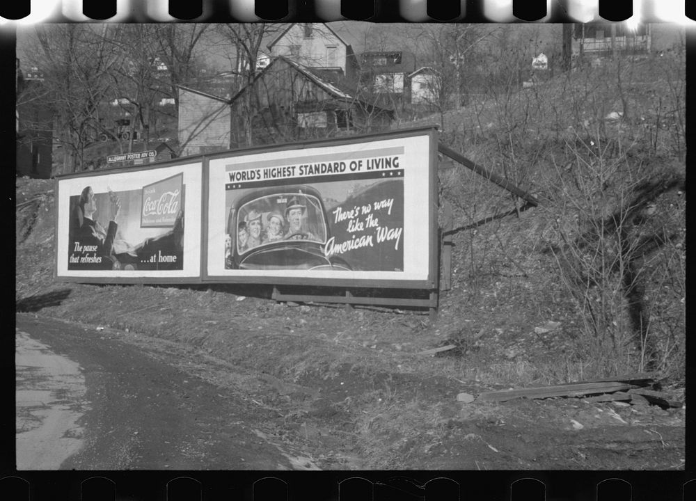[Untitled photo, possibly related to: Road sign near Kingwood, West Virginia]. Sourced from the Library of Congress.