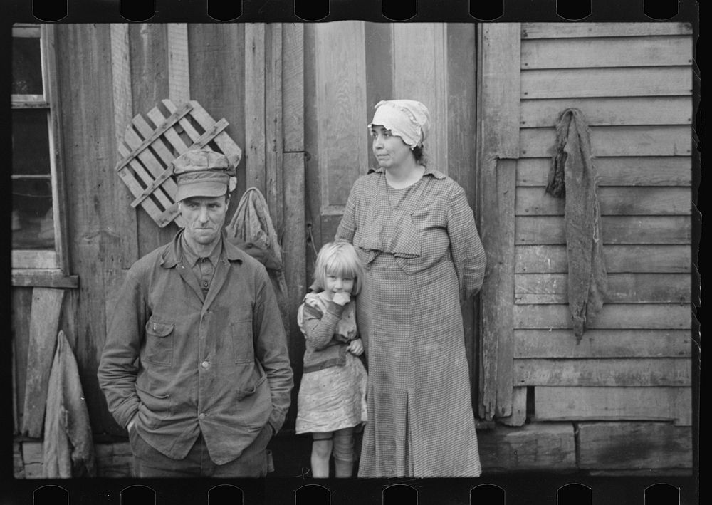 Part of family of rehabilitation client, Jackson County, Ohio. Sourced from the Library of Congress.